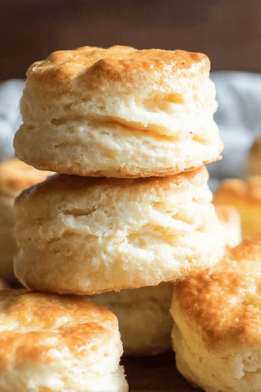 Honey Cream Cheese Biscuits