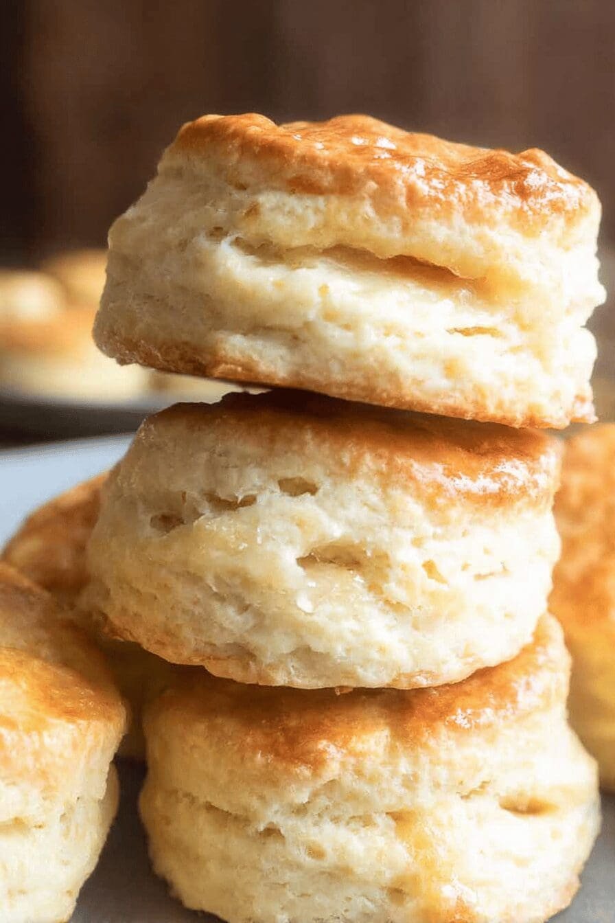 Honey Cream Cheese Biscuits