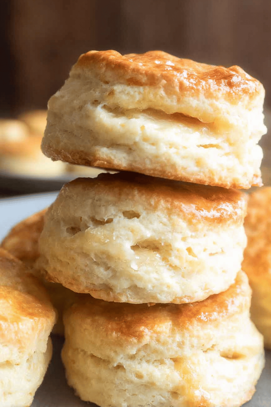 Honey Cream Cheese Biscuits