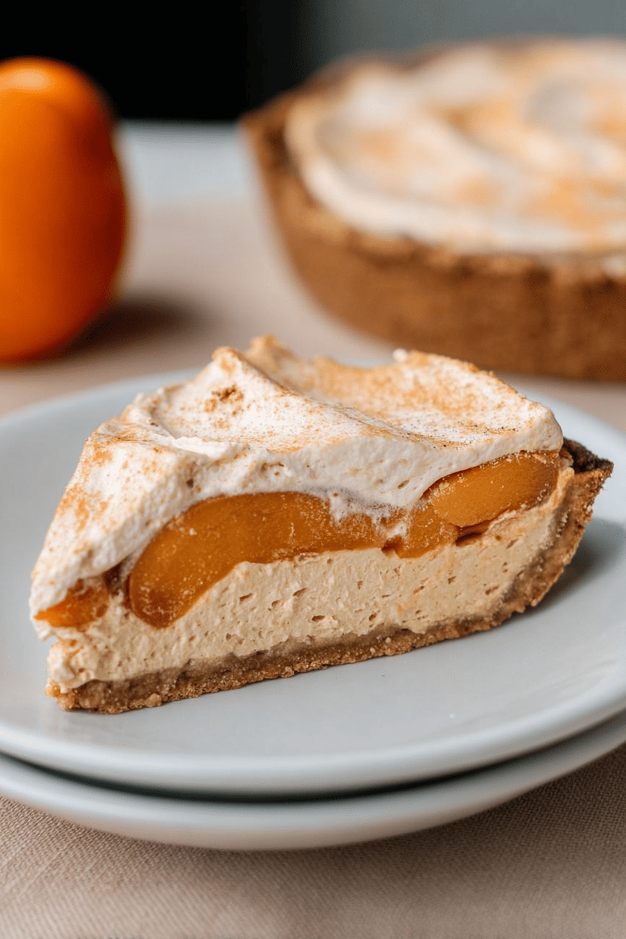 Honey Yogurt Persimmon Tart Recipe
