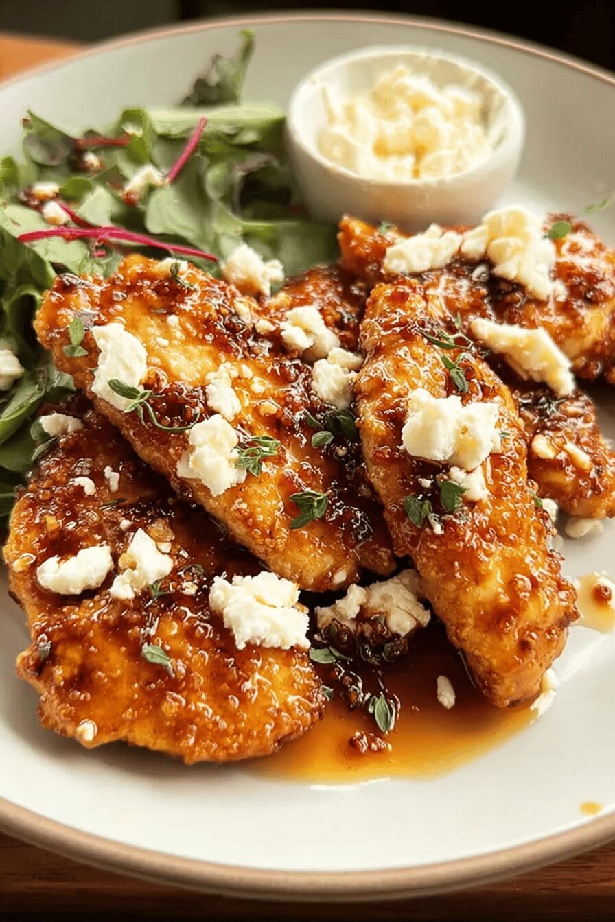 Hot Honey Feta Chicken