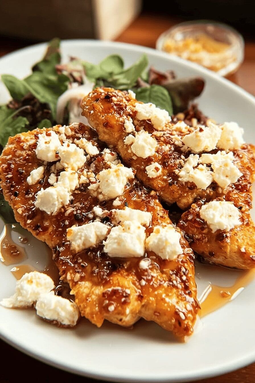 Hot Honey Feta Chicken