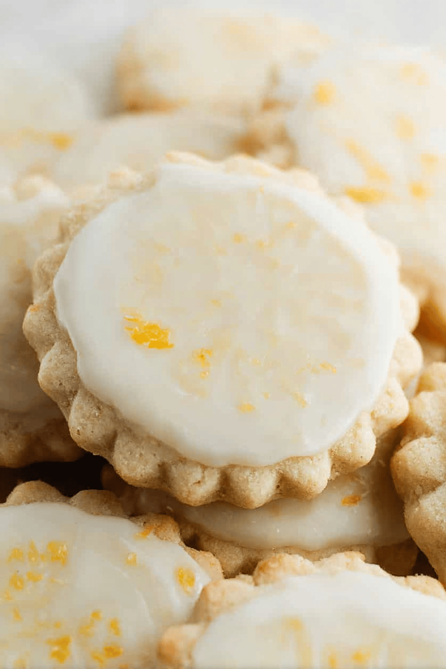 Iced Meyer Lemon Cookies Recipe