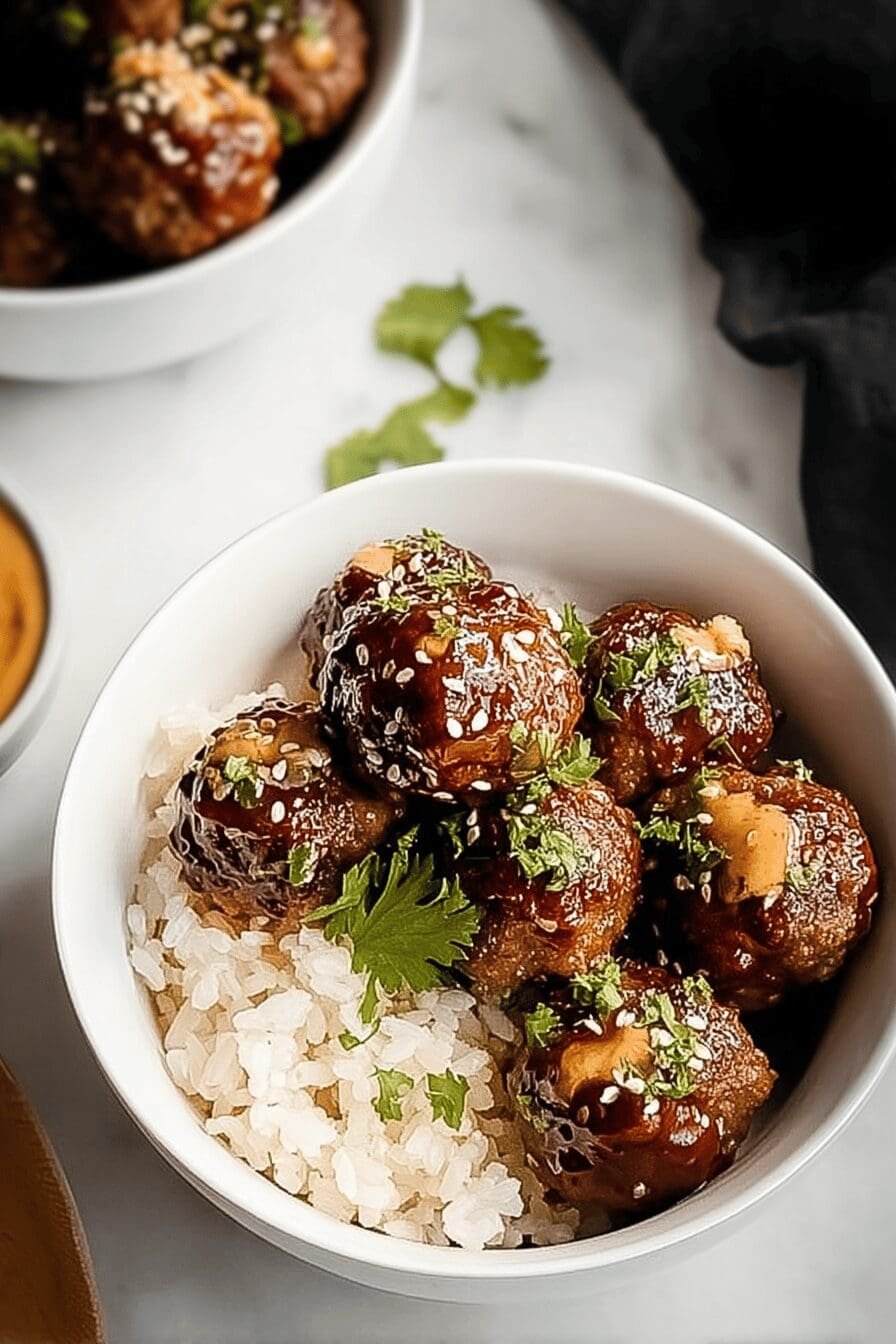 Korean Bbq Meatballs