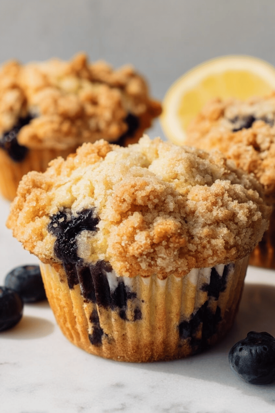 Lemon Blueberry Muffins