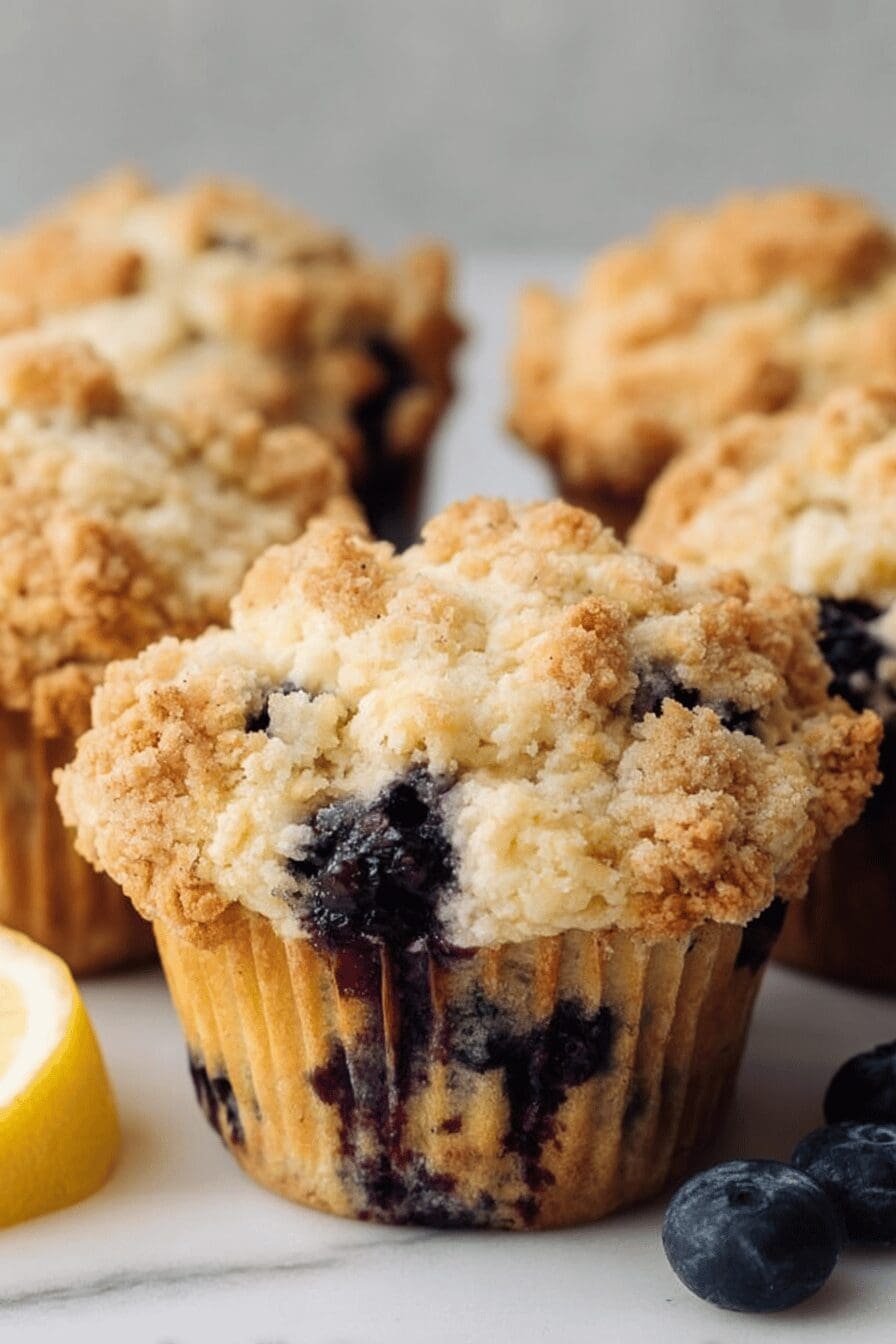 Lemon Blueberry Muffins