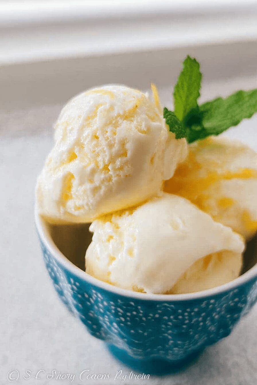Lemon Ice Cream