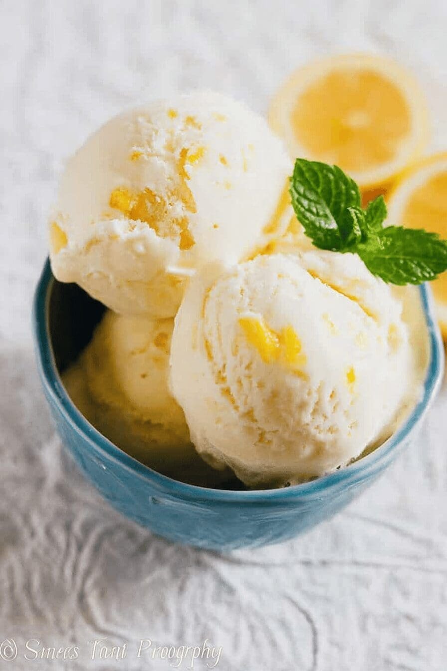 Lemon Ice Cream