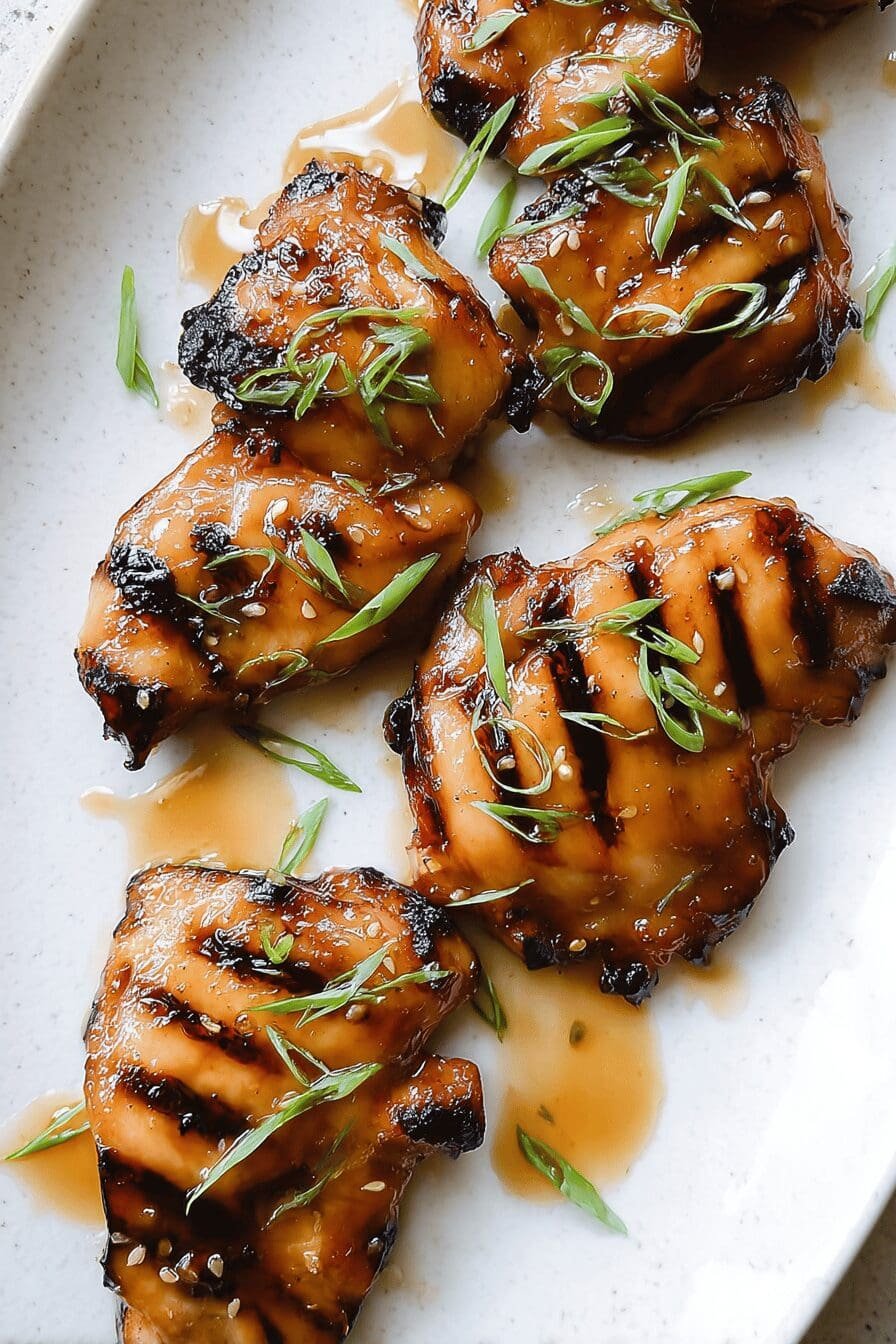 Marinated Grilled Teriyaki Chicken