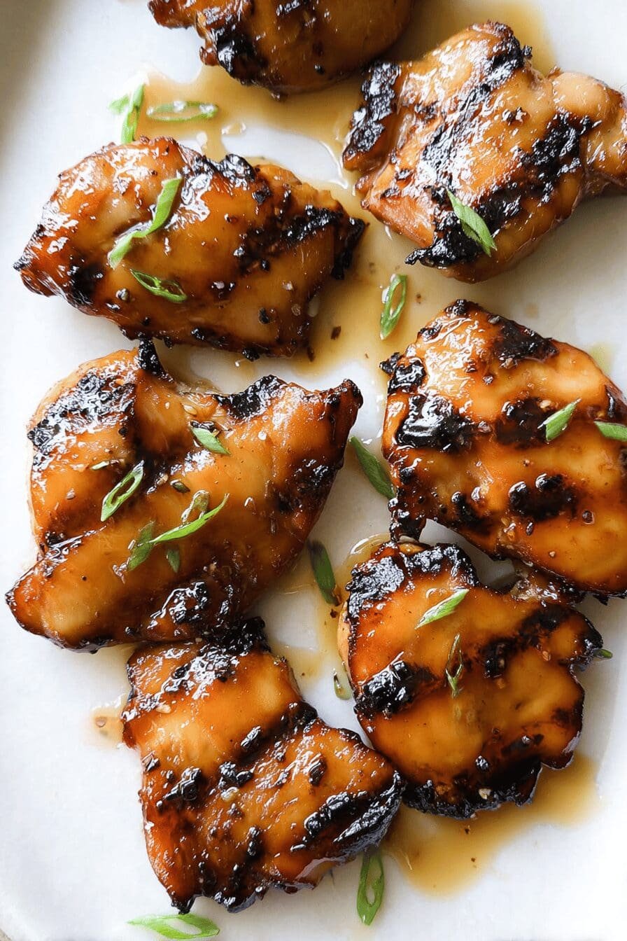 Marinated Grilled Teriyaki Chicken