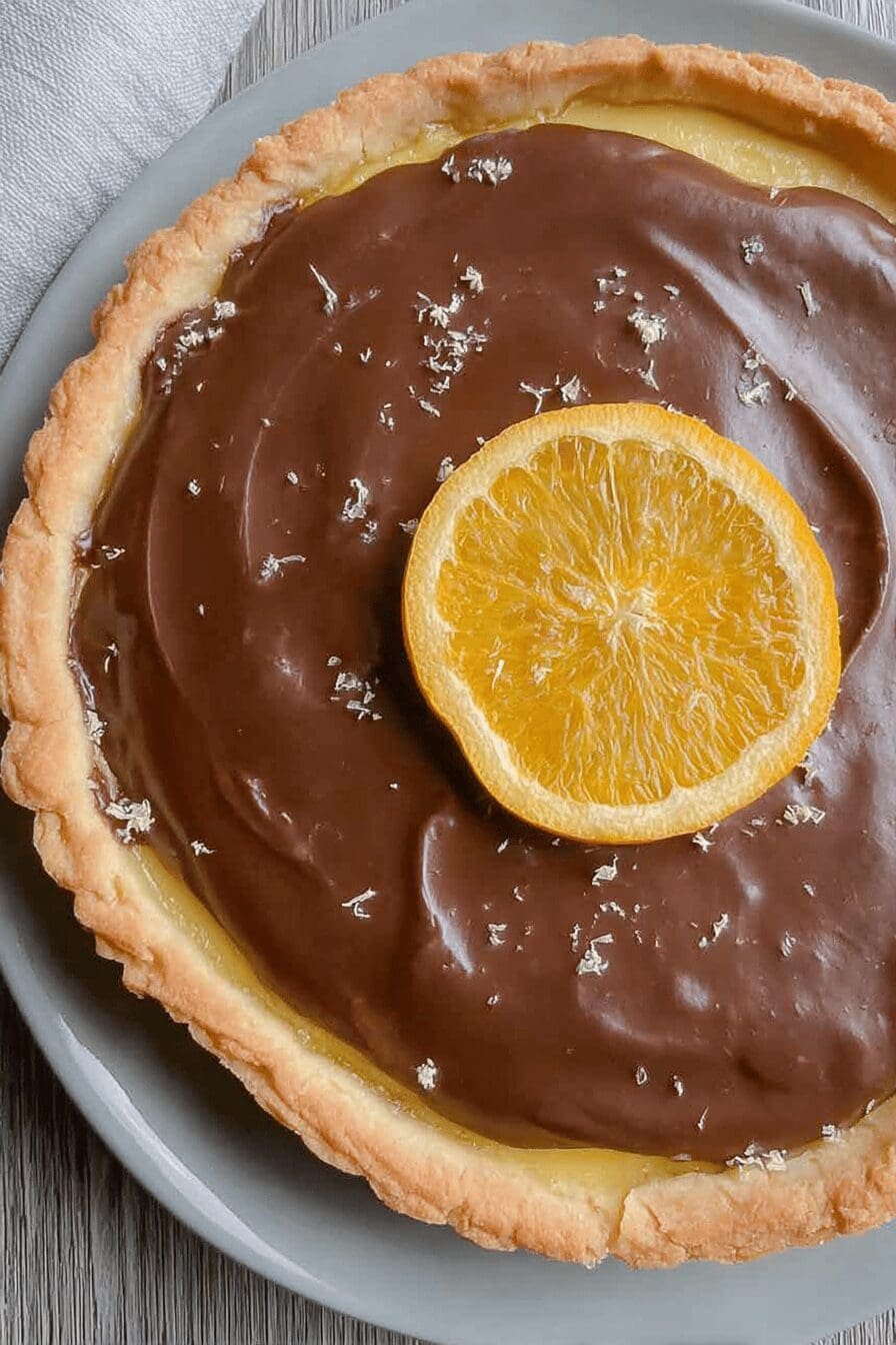 Orange Ricotta Tart