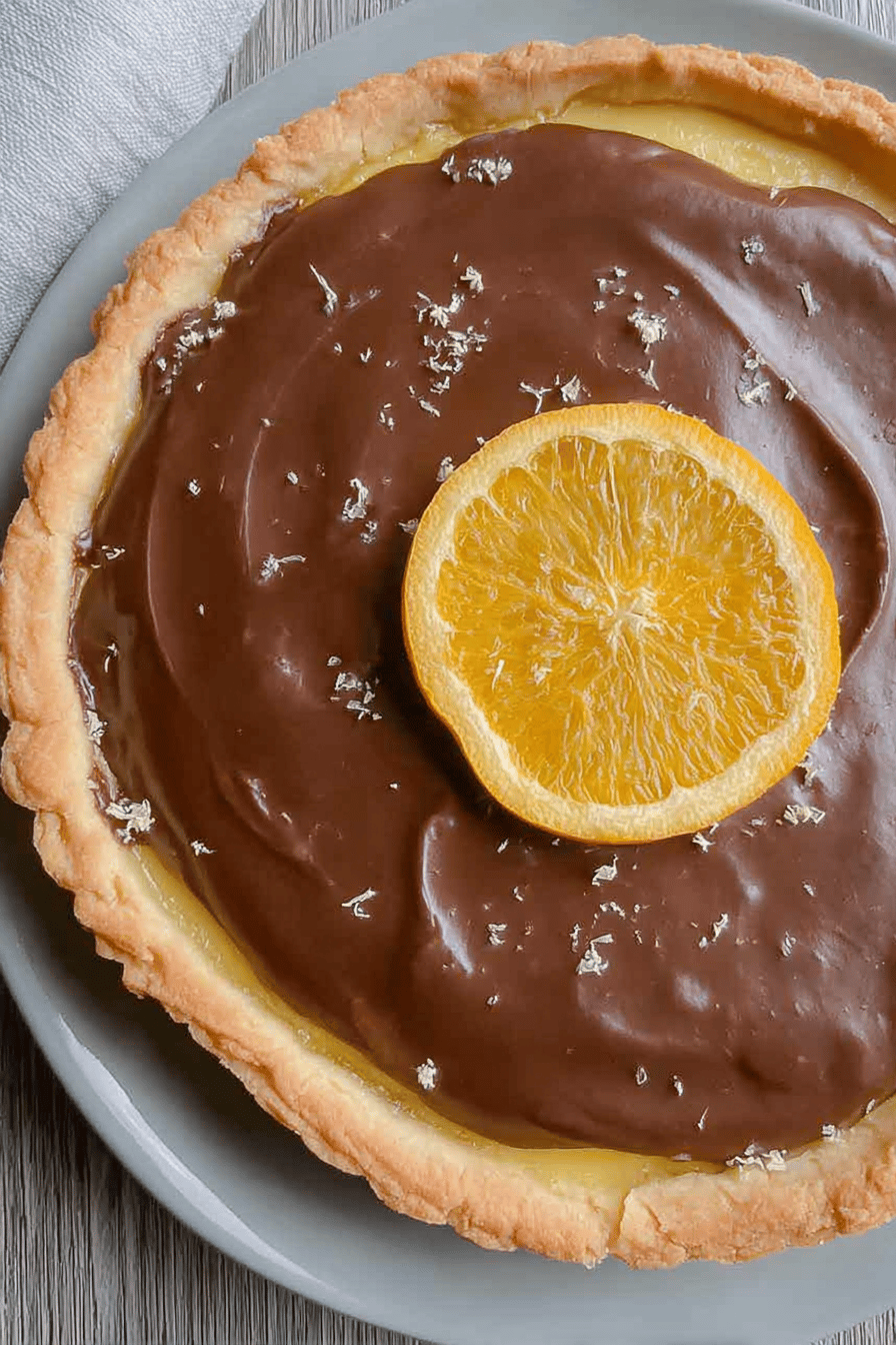Orange Ricotta Tart