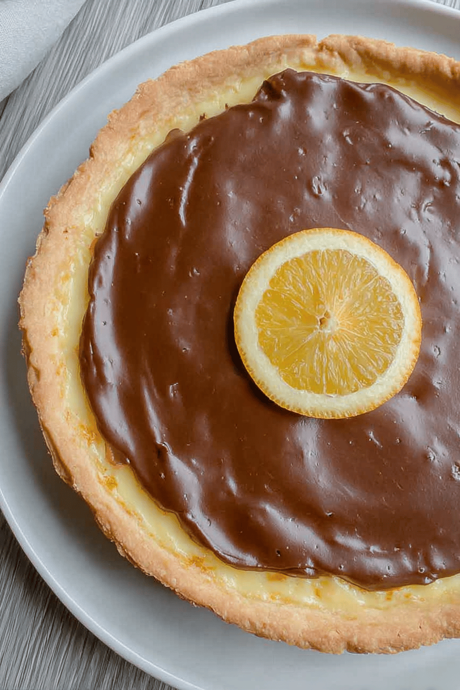 Orange Ricotta Tart