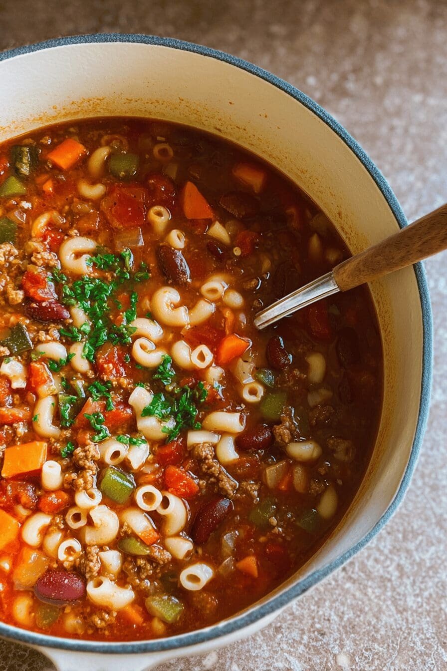 Pasta E Fagioli Soup