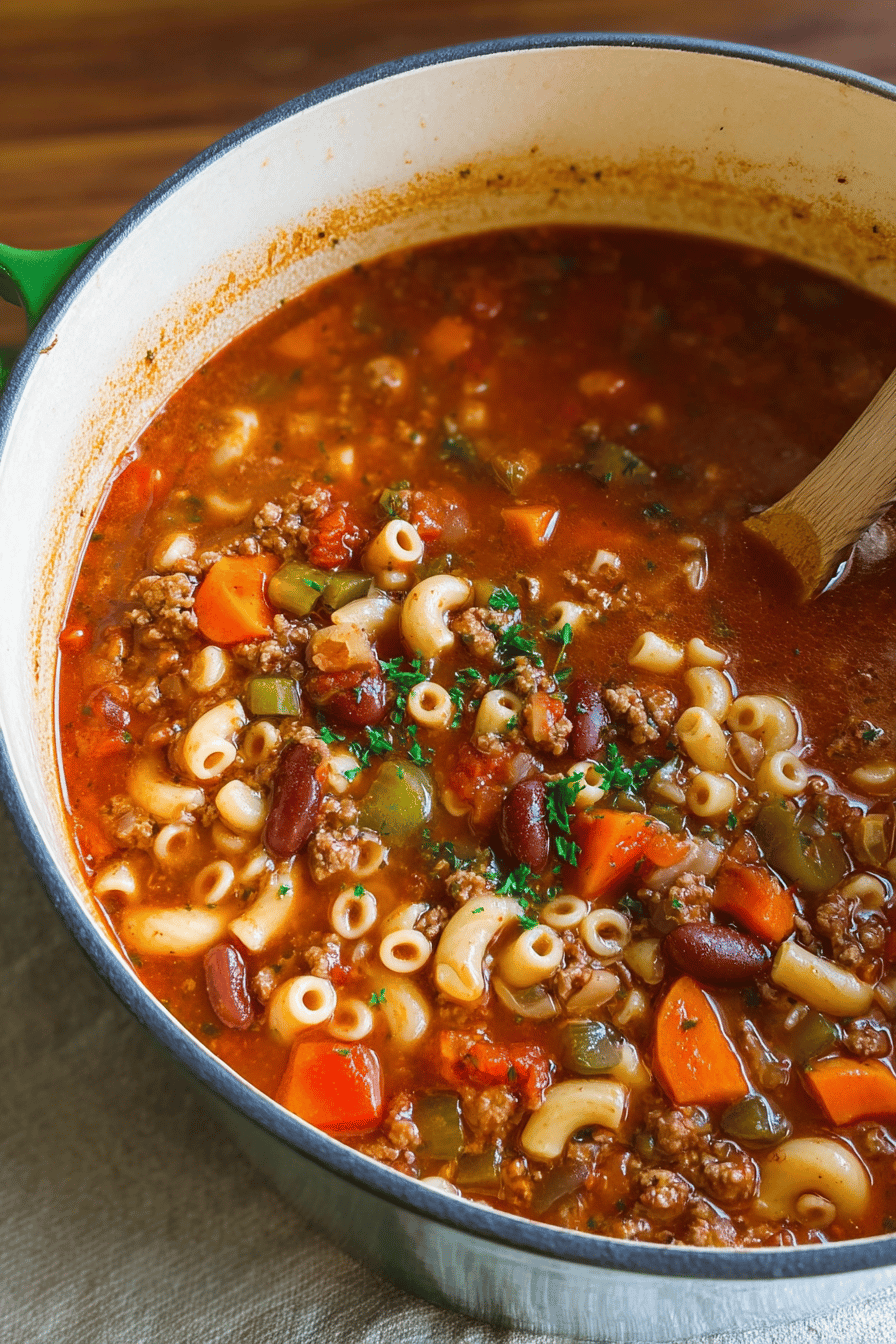Pasta E Fagioli Soup