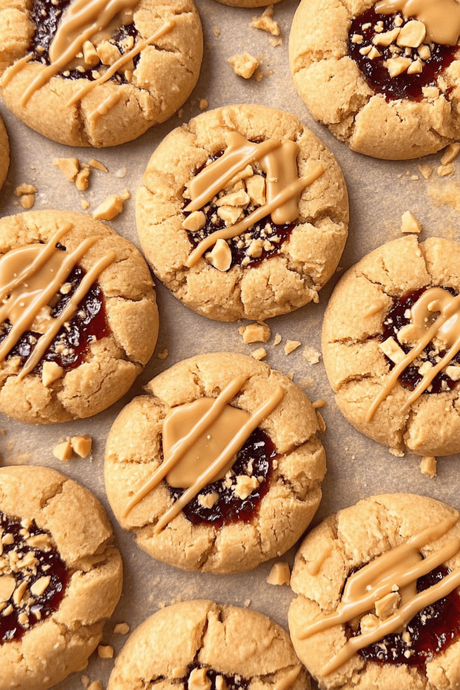 Peanut Butter And Jelly Cookies