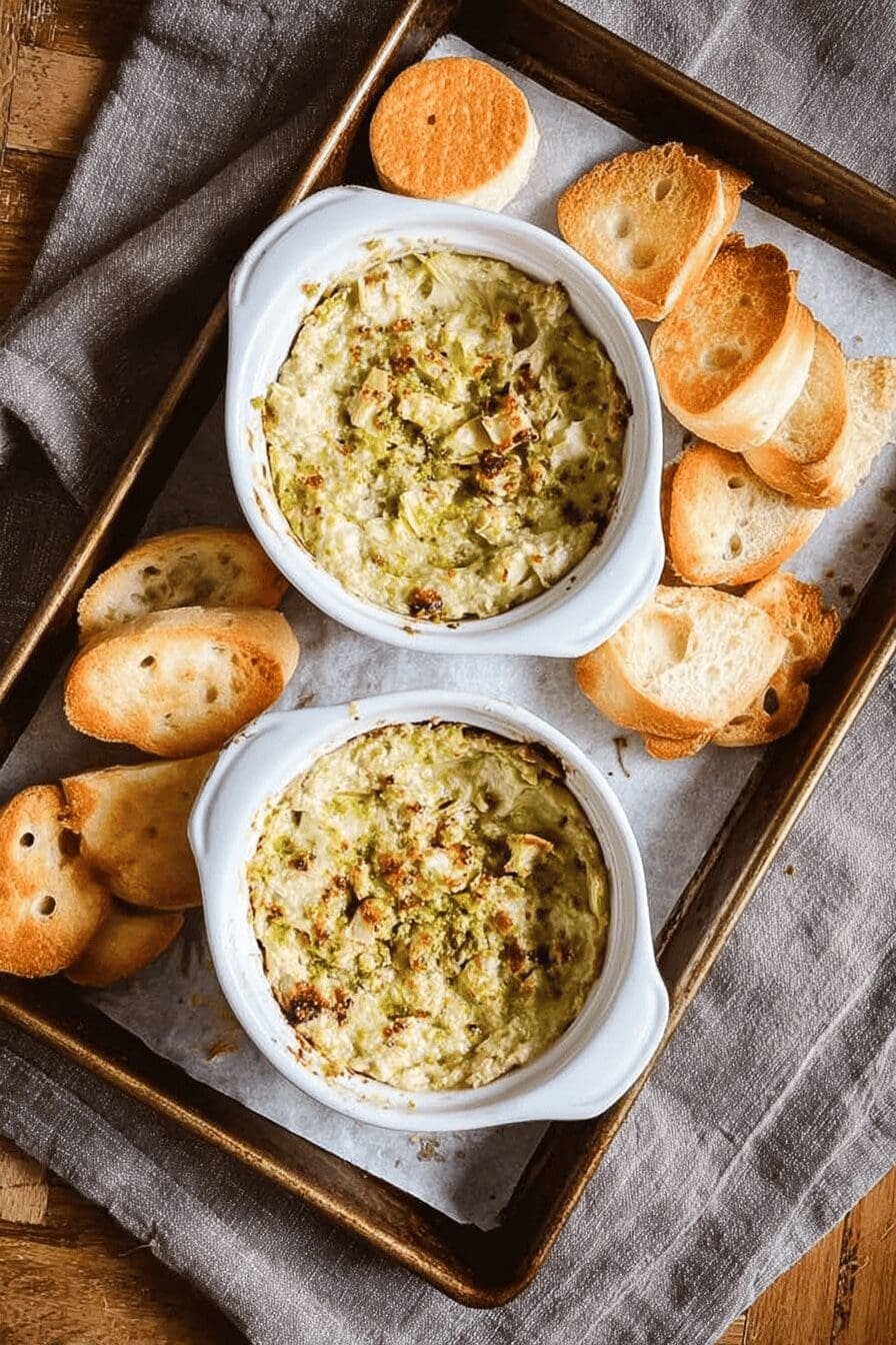 Pesto Artichoke Dip