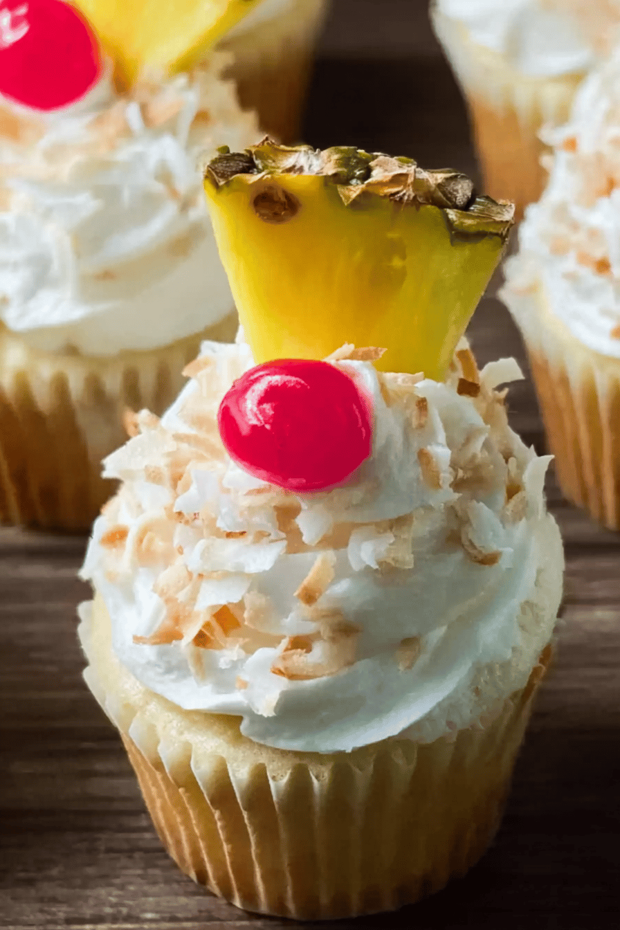 Pina Colada Cupcakes