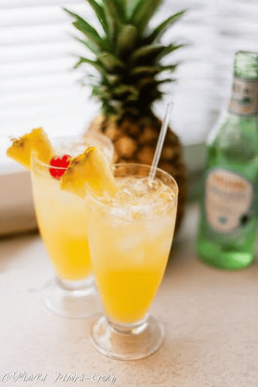 Pineapple Coconut Spritzer