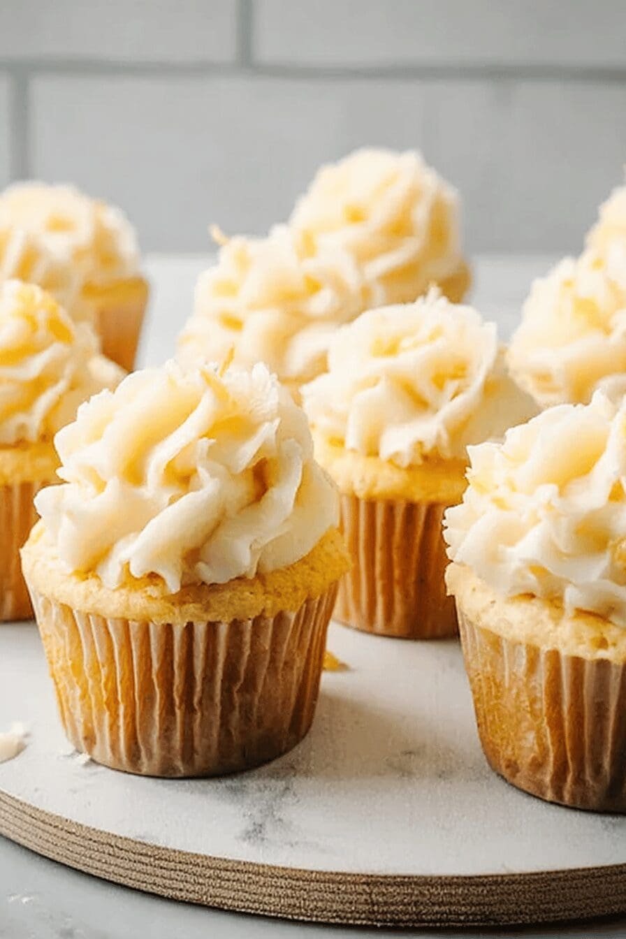 Pineapple Cupcakes