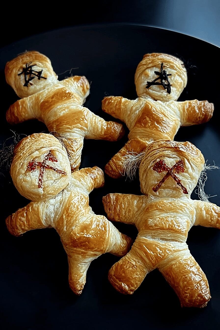Puff Pastry Voodoo Dolls