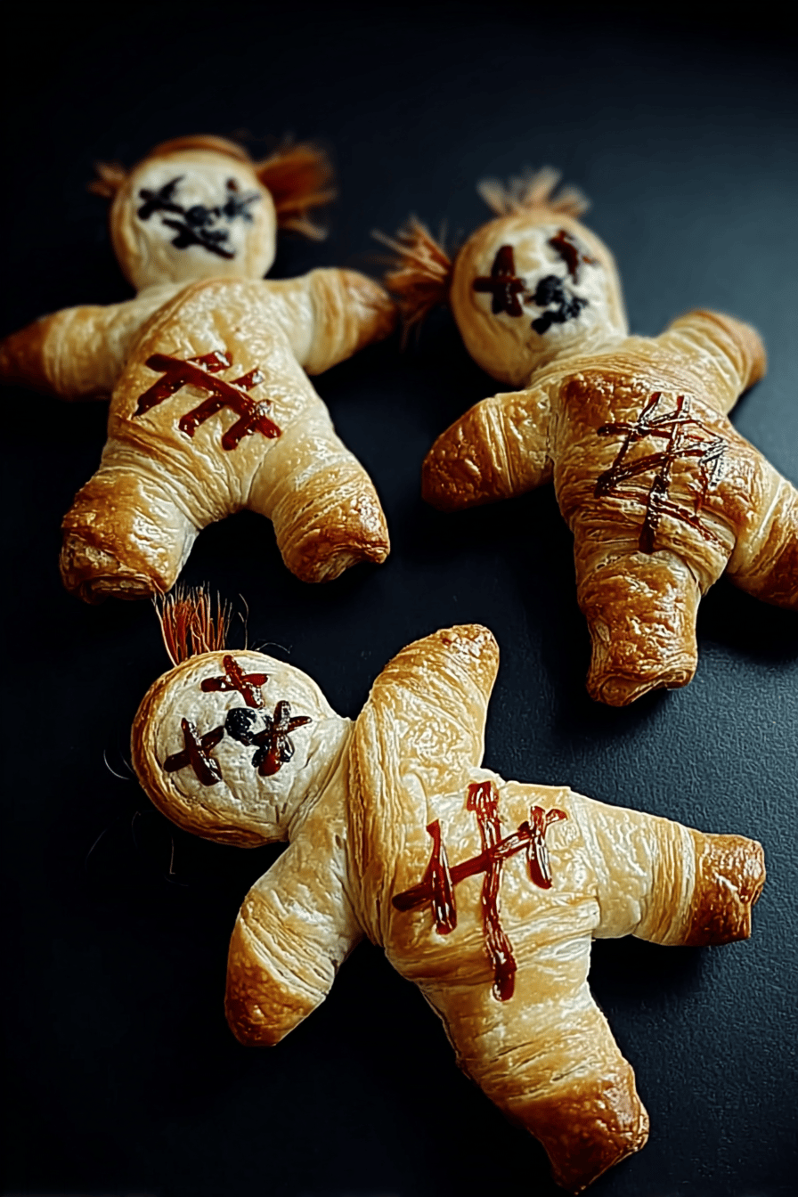Puff Pastry Voodoo Dolls