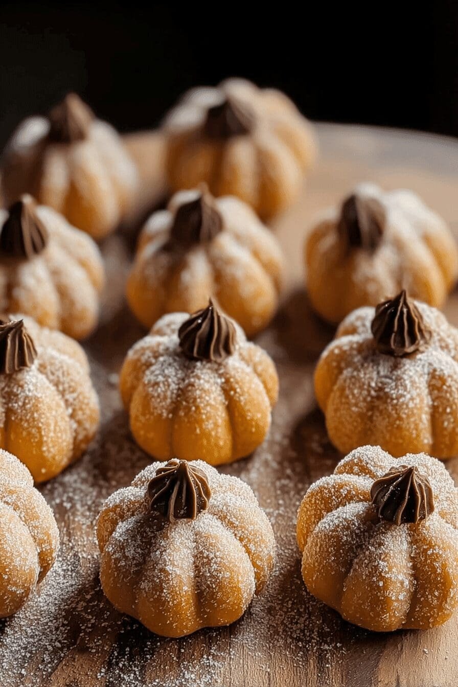 Pumpkin Cheesecake Truffles