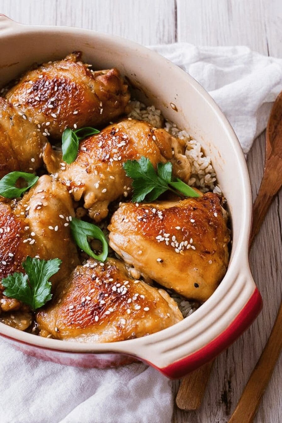 Sesame Miso Chicken