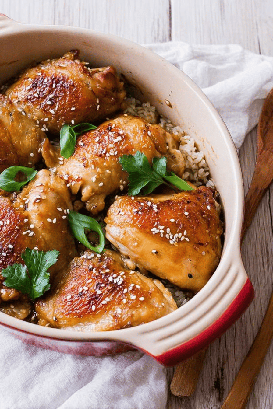 Sesame Miso Chicken