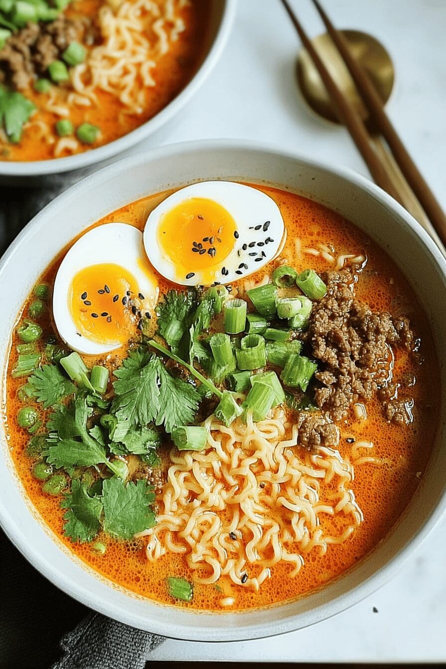 Spicy Coconut Curry Ramen
