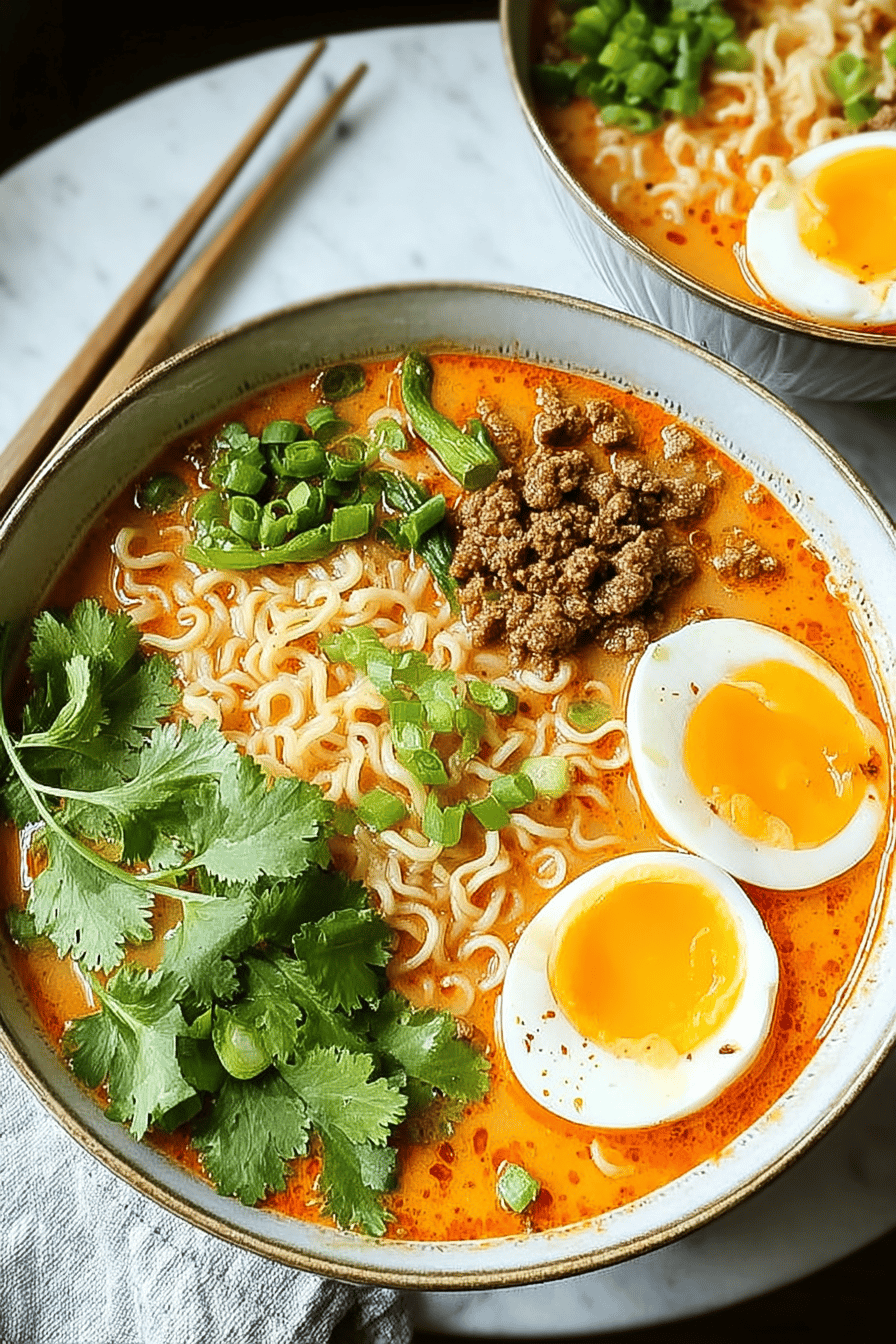 Spicy Coconut Curry Ramen
