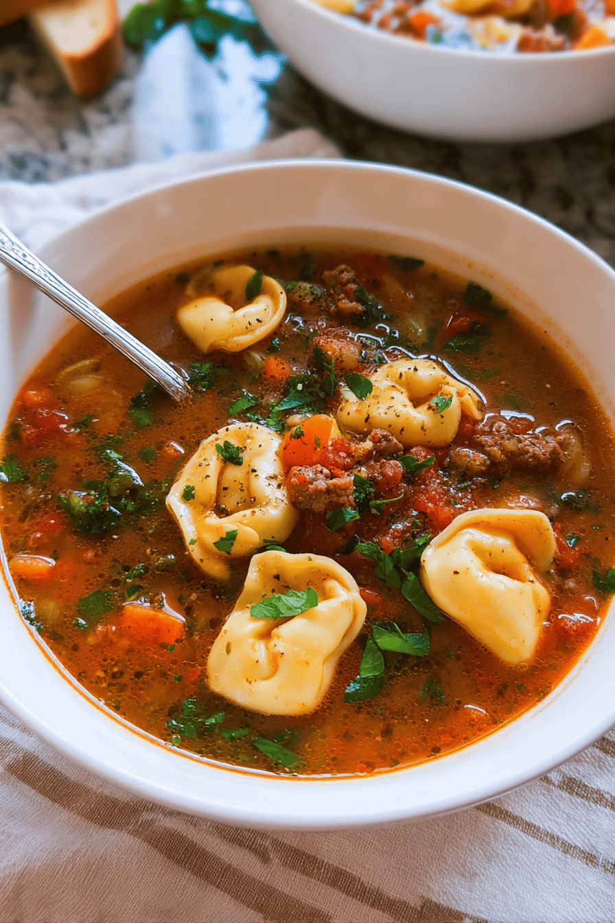 Tortellini Soup