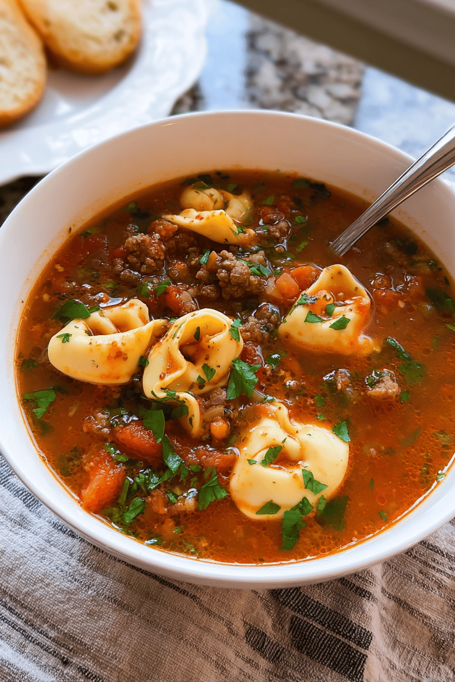 Tortellini Soup