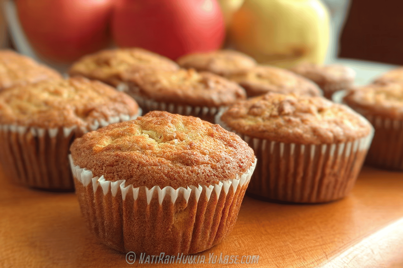 Apple Banana Muffins