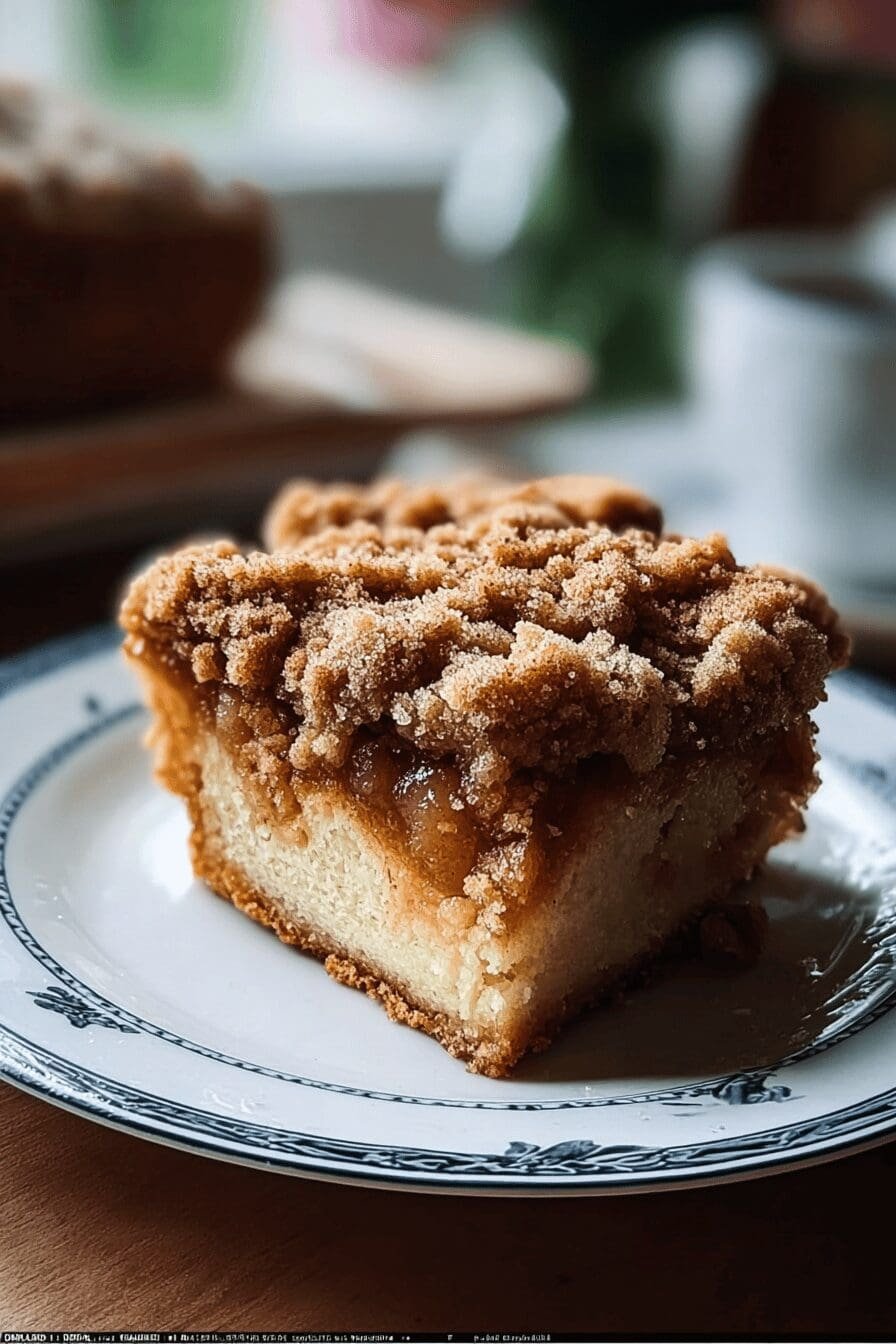 Apple Crumble Coffee Cake