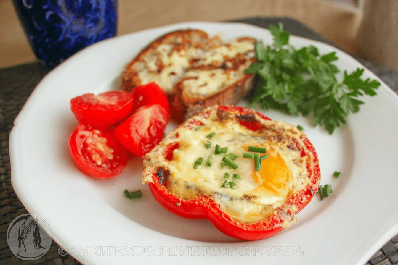 Bell Pepper Egg In A Hole