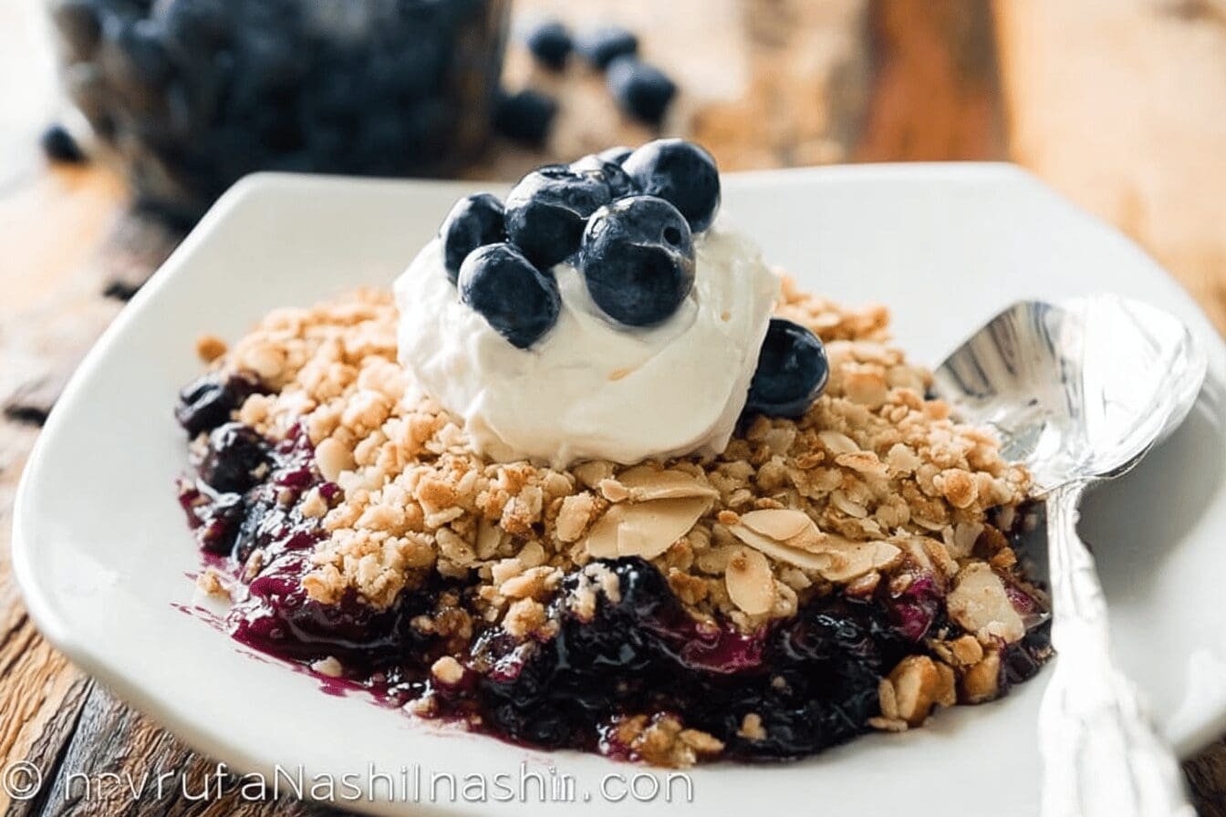 Blueberry Crumble Recipe
