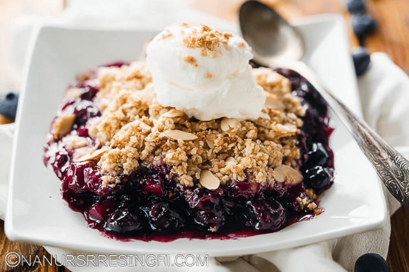 Blueberry Crumble Recipe