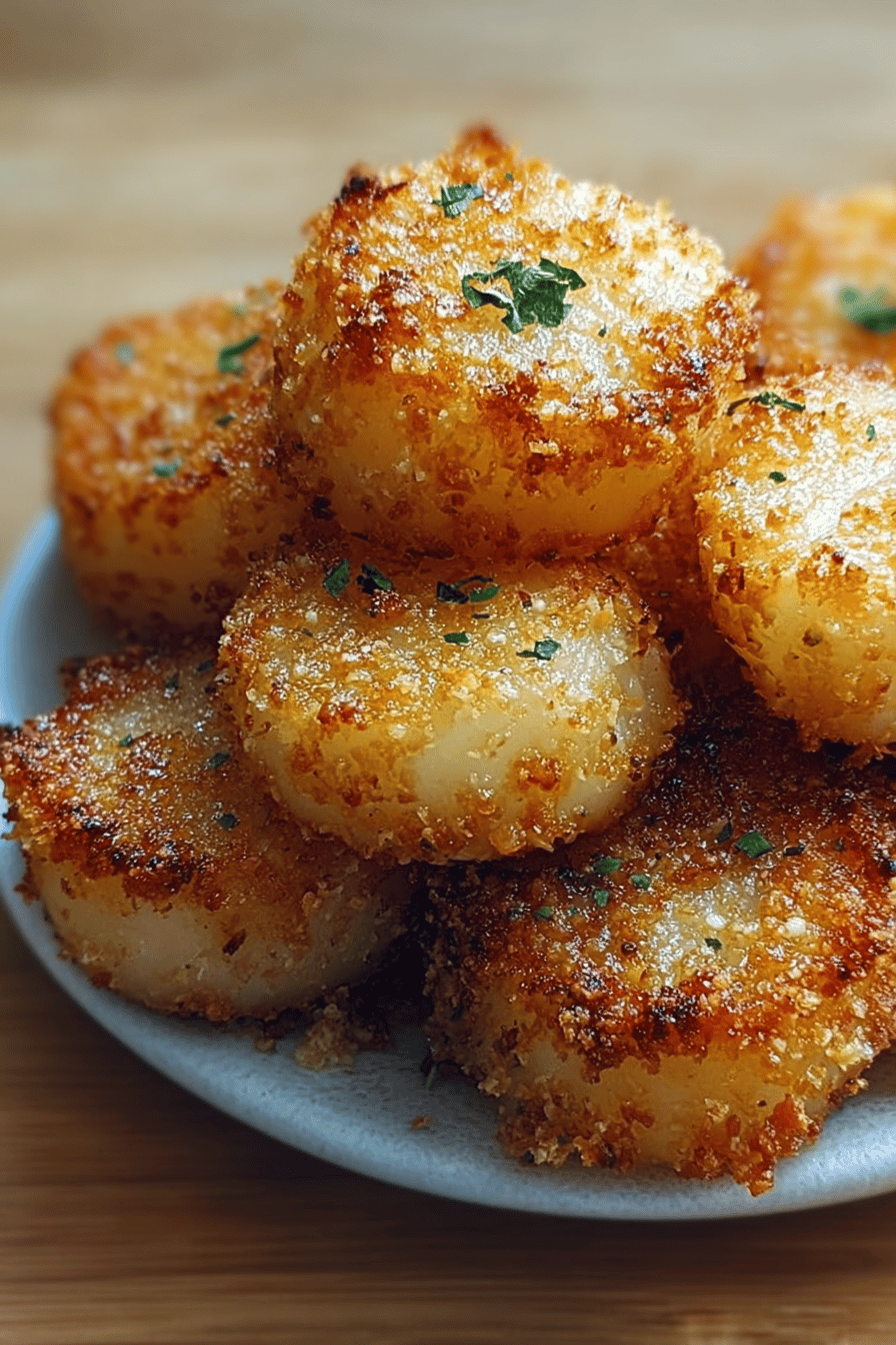 Cheesy Parmesan Crusted Turnips