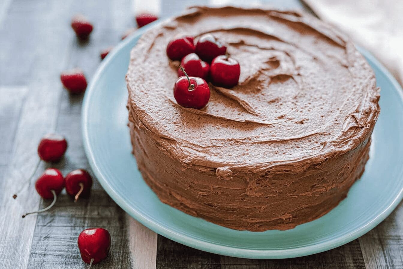 Chocolate Cherry Cake