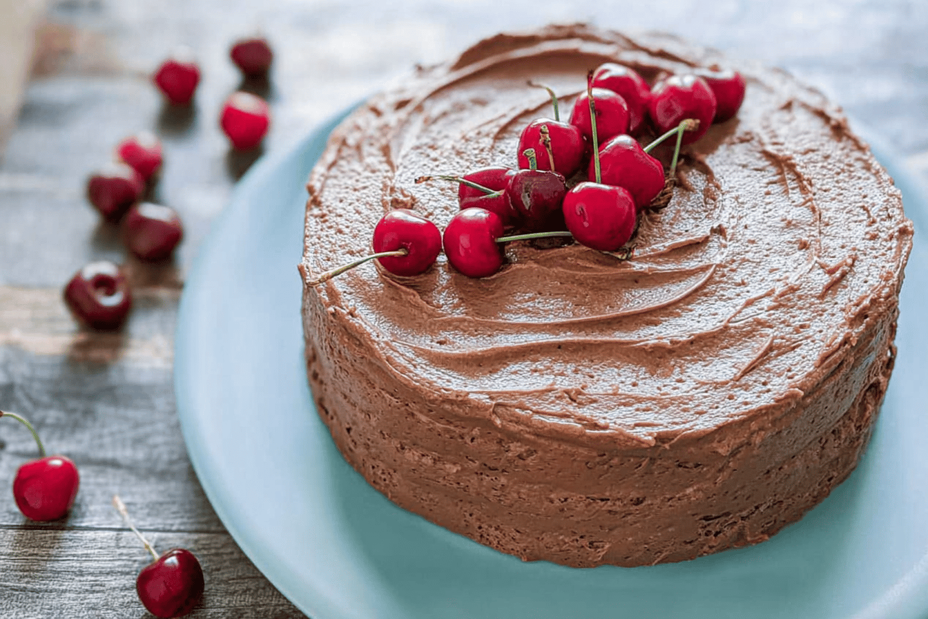 Chocolate Cherry Cake