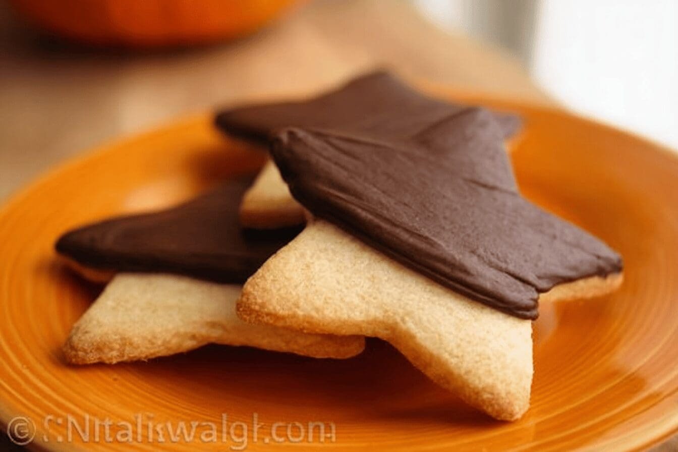 Chocolate Shortbread Cookies