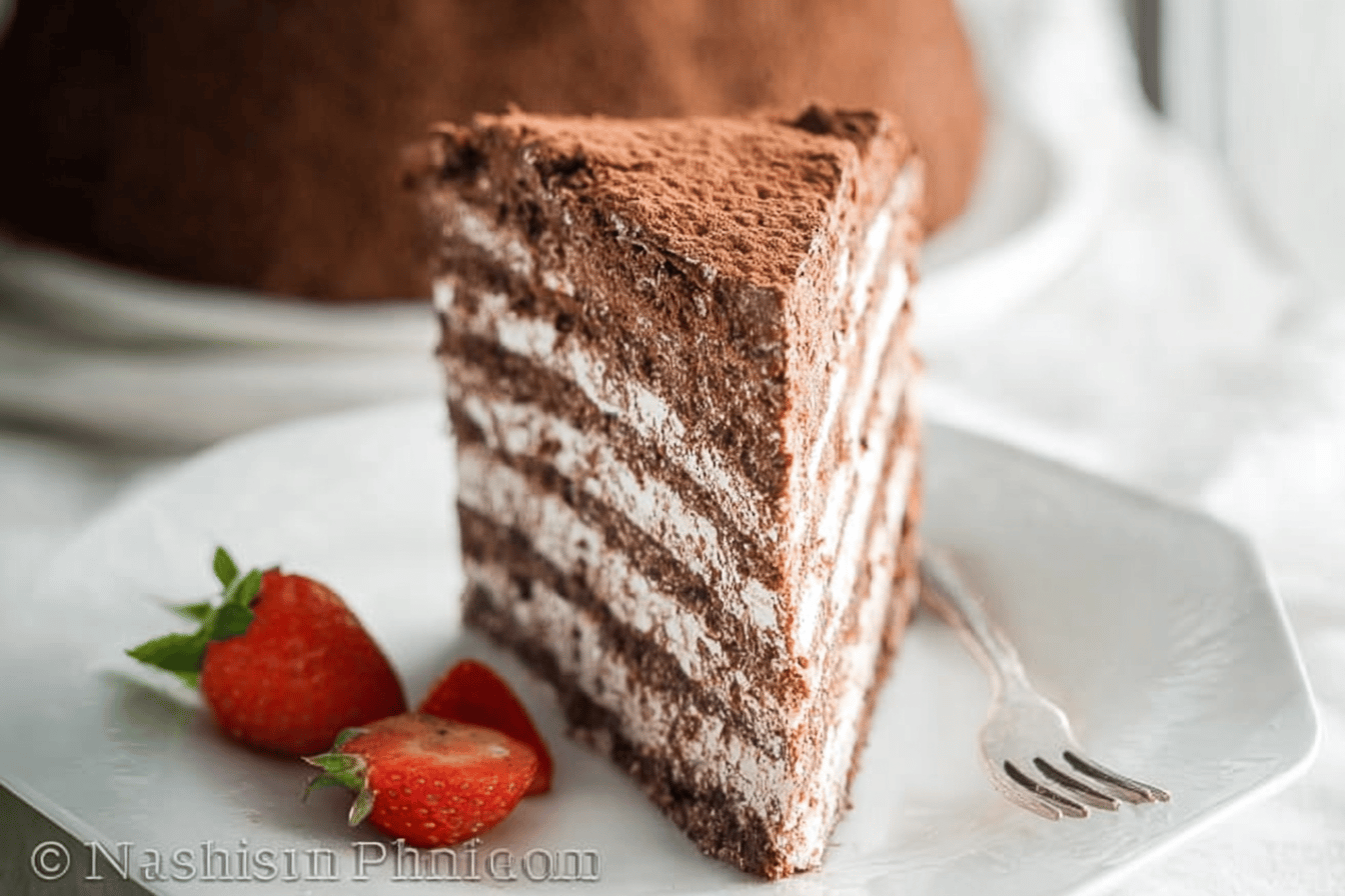 Chocolate Spartak Cake