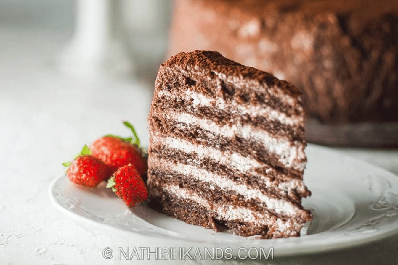 Chocolate Spartak Cake