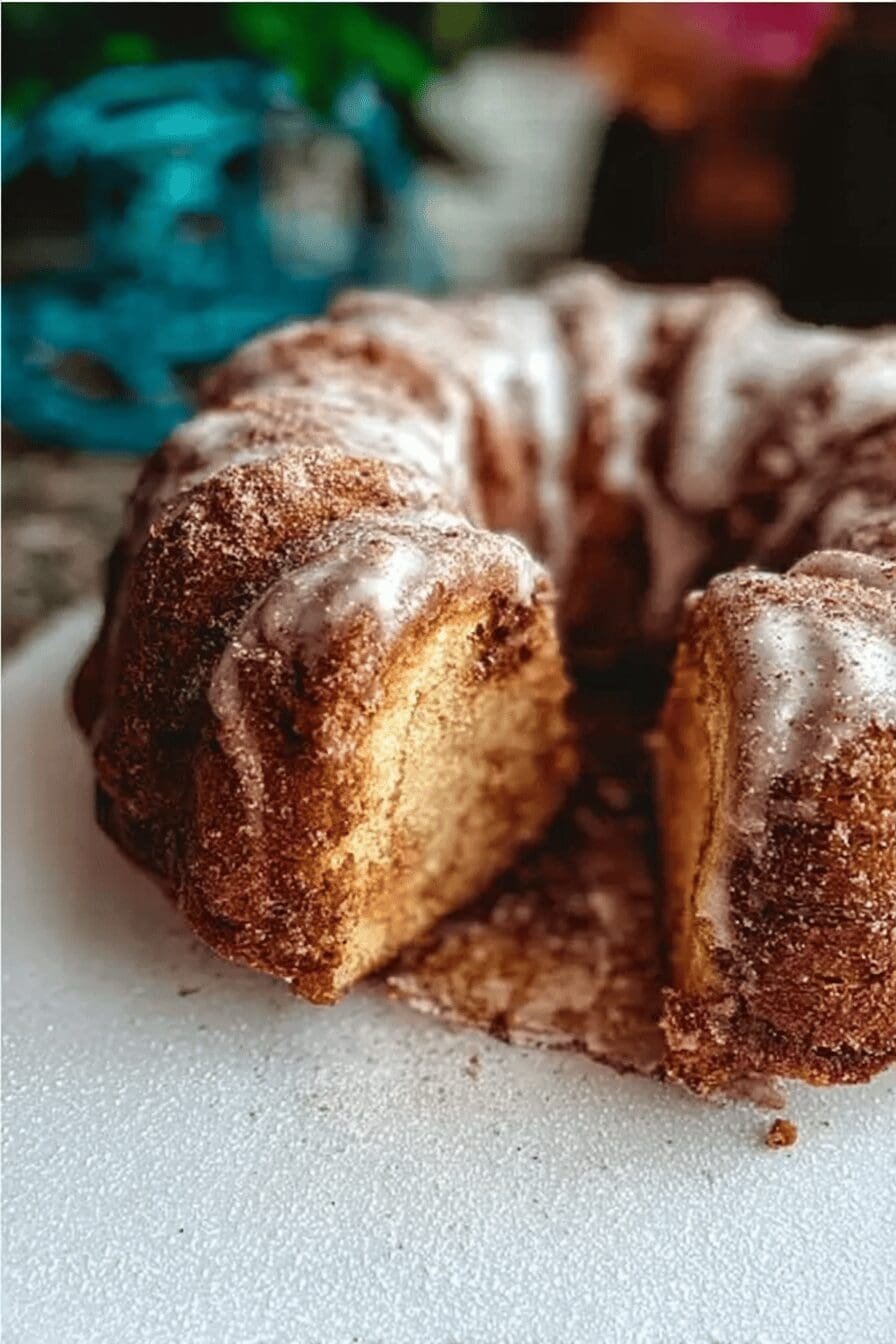 Cinnamon Roll Bundt Cake