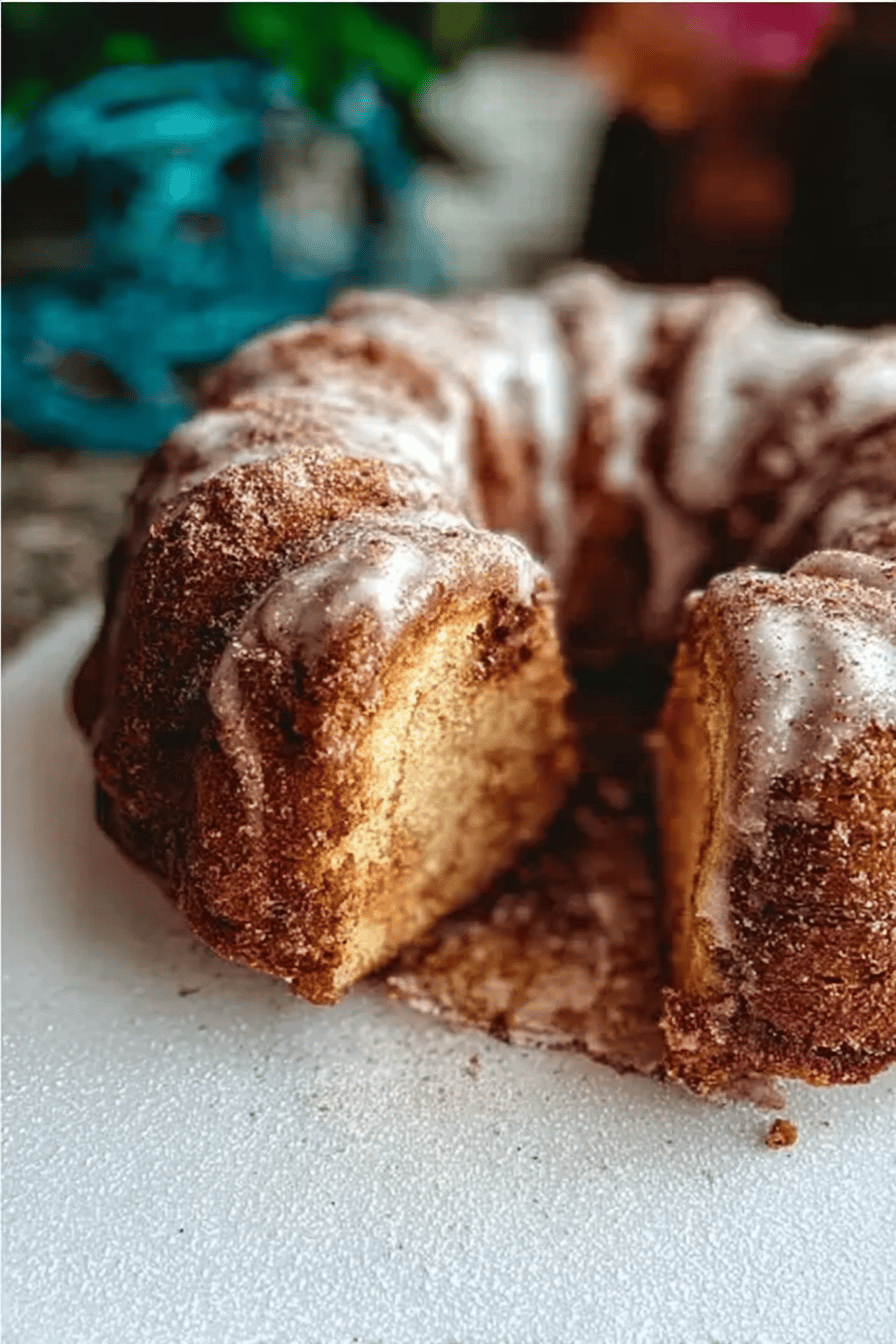 Cinnamon Roll Bundt Cake