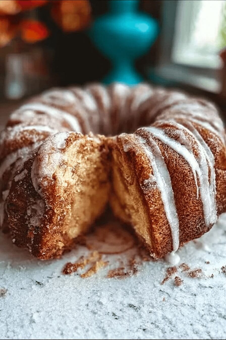 Cinnamon Roll Bundt Cake