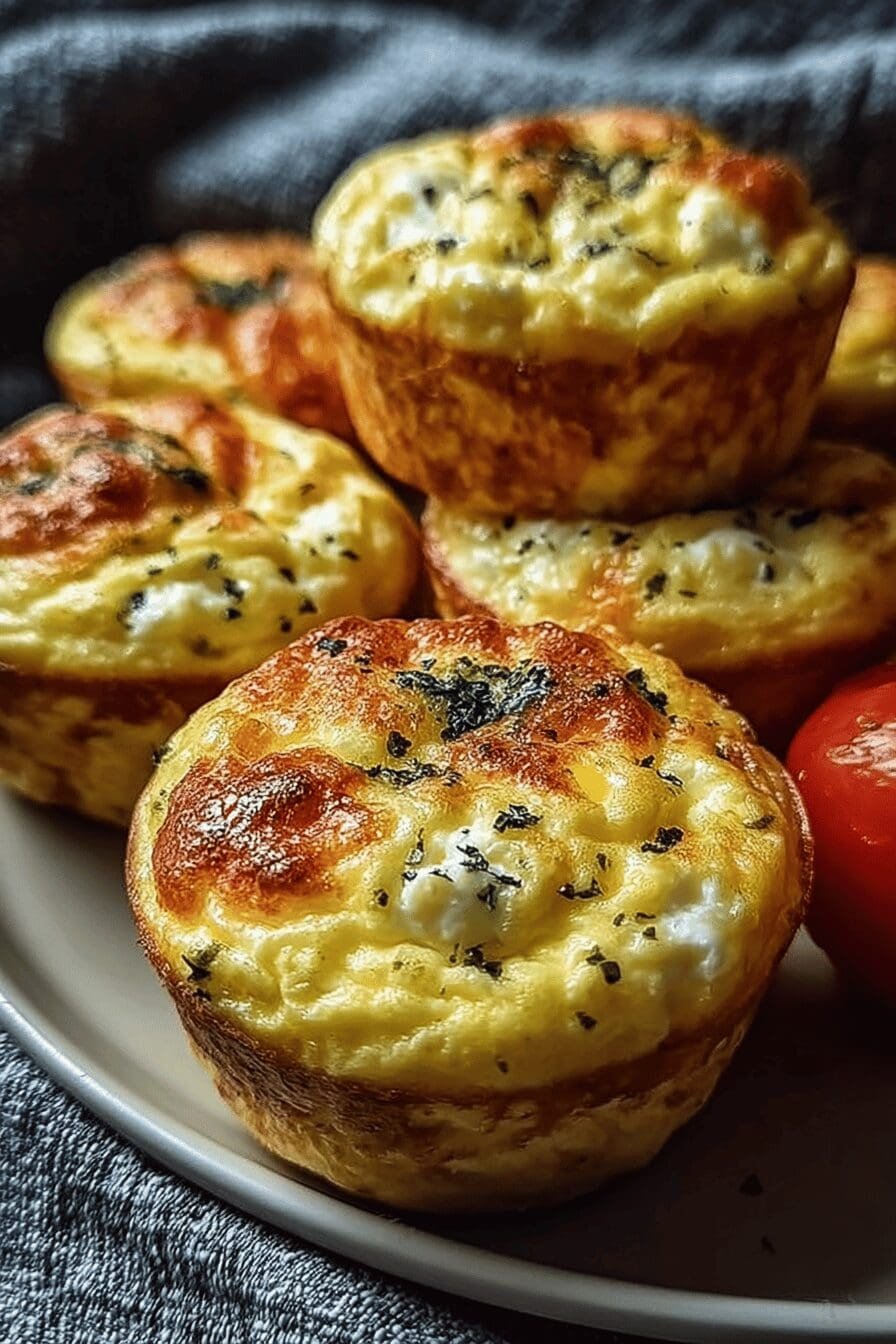Cottage Cheese Egg Muffins