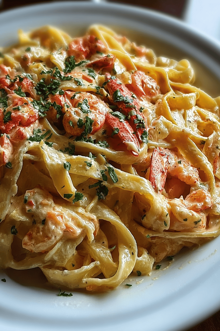 Crawfish Fettuccine