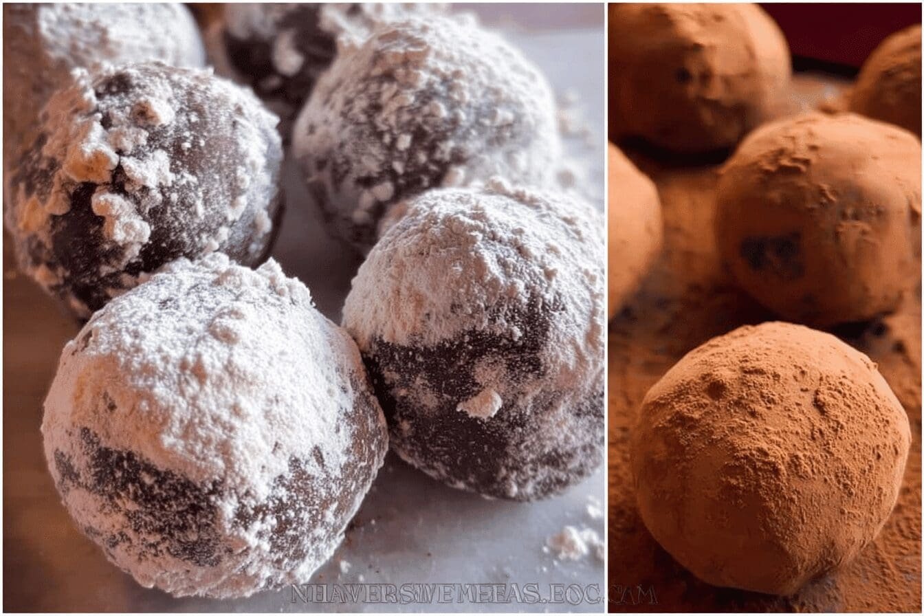 Cream Cheese Chocolate Truffles